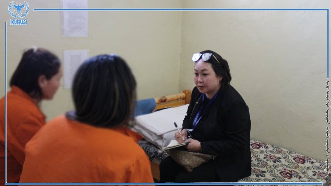 Эрүү шүүлтээс урьдчилан сэргийлэх үндэсний ажиллагаа цагдан хорих ангиудад ажиллаж байна