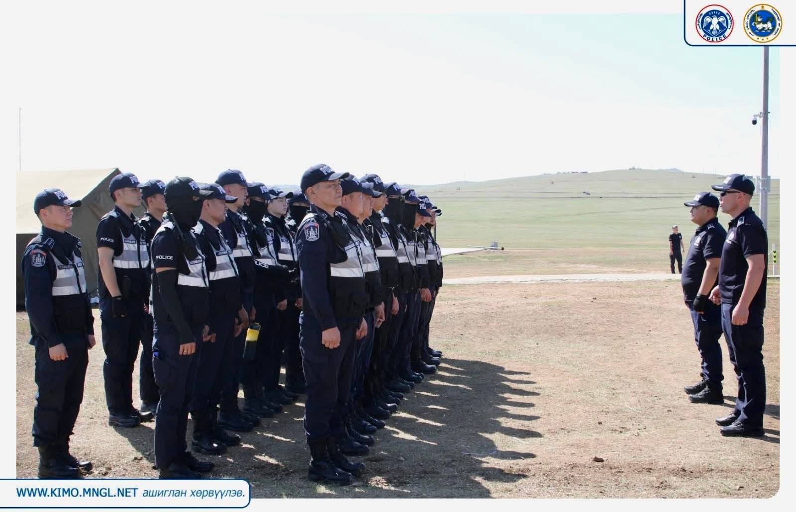 "Хүй долоон худаг"-т “Түр хүрээ” байгуулан, 965 цагдаагийн алба алба хаагч үүрэг гүйцэтгэж байна