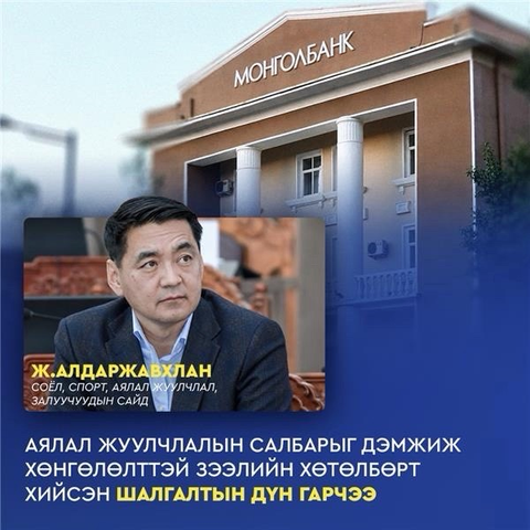 Аялал жуулчлалын салбарыг дэмжих хөнгөлөлттэй зээлийн хөтөлбөрт хийсэн шалгалтын дүн гарчээ