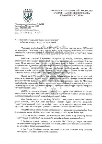 МХБХ-ны үйл ажиллагааны тодорхойгүй байдал, хариуцлагагүй, мэргэжлийн бус шийдвэрүүд нь клубуудын хэвийн үйл ажиллагаанд сөргөөр нөлөөлж байна.