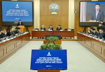 Монгол Улсын Ерөнхий сайд Г.Занданшатар, ЗГХЭГ -ын дарга С.Бямбацогт болон Засгийн газрын гишүүд аймаг, нийслэлийн удирдлагуудтай нэгдсэн уулзалт хийлээ